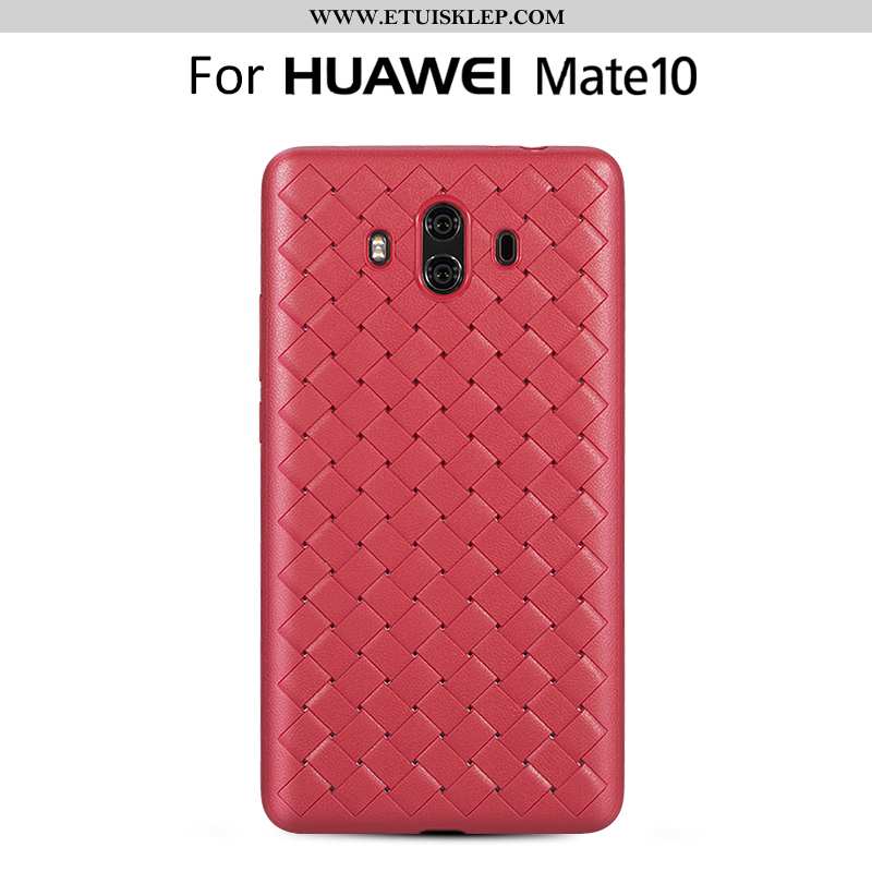 Etui Huawei Mate 10 Silikonowe Skóra Futerał Biznes Akcesoria Cienkie Tanie