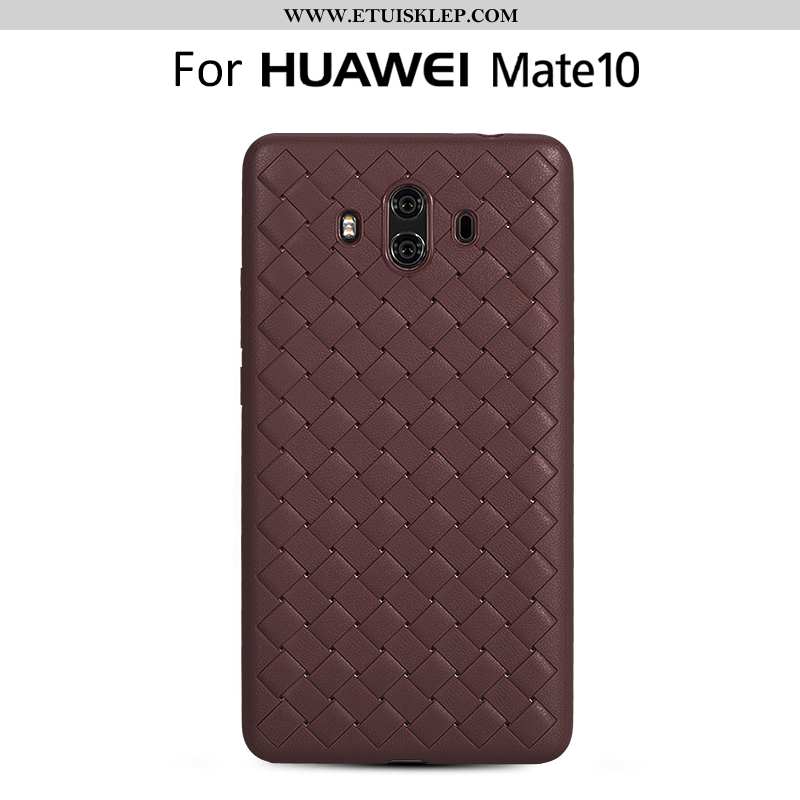 Etui Huawei Mate 10 Silikonowe Skóra Futerał Biznes Akcesoria Cienkie Tanie