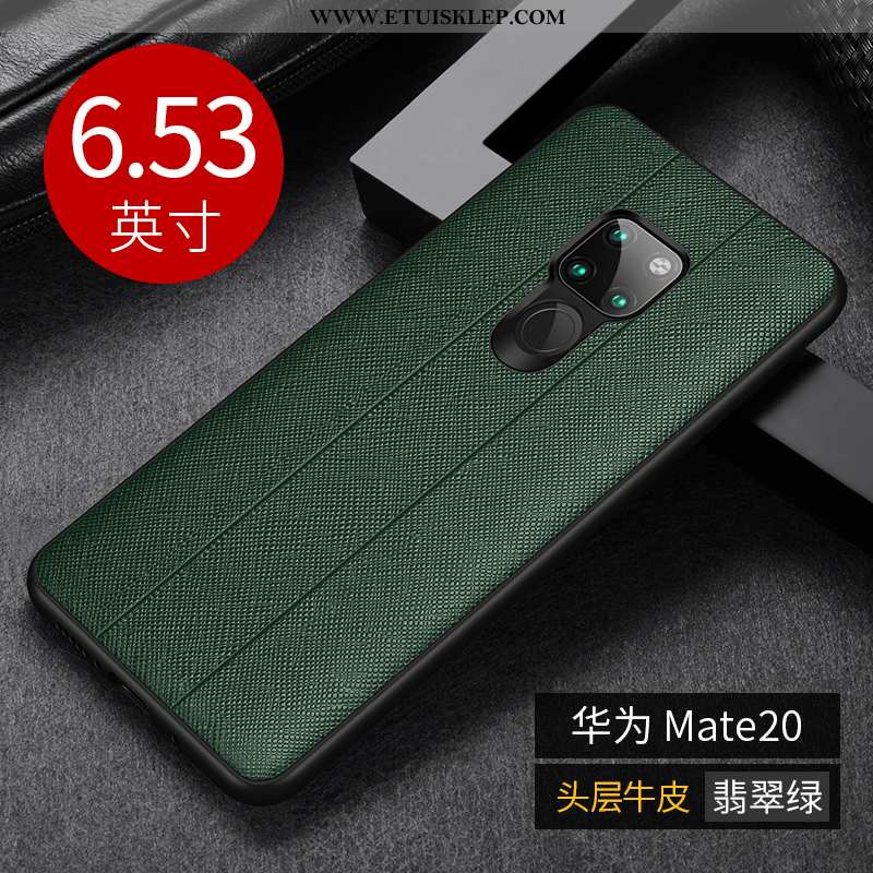 Etui Huawei Mate 20 Cienkie Wysoki Koniec Super Zielony Telefon Komórkowy Futerał Kup