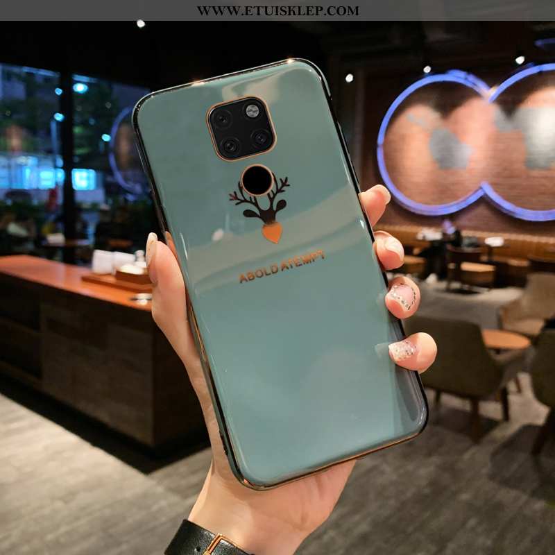 Etui Huawei Mate 20 Kreskówka Silikonowe All Inclusive Ochraniacz Niebieski Telefon Komórkowy Szkło 