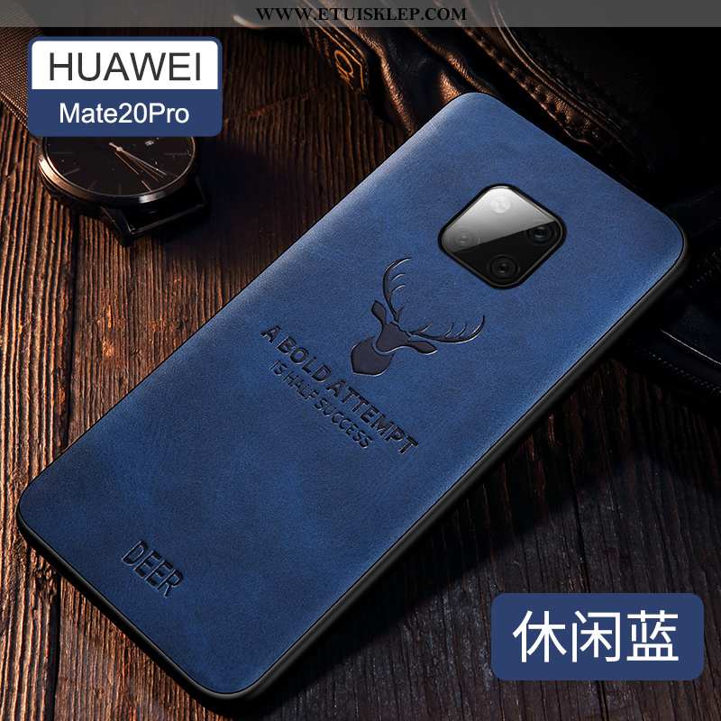 Etui Huawei Mate 20 Pro Wzór Skóra Cienkie Anti-fall Ochraniacz Silikonowe Na Sprzedaż