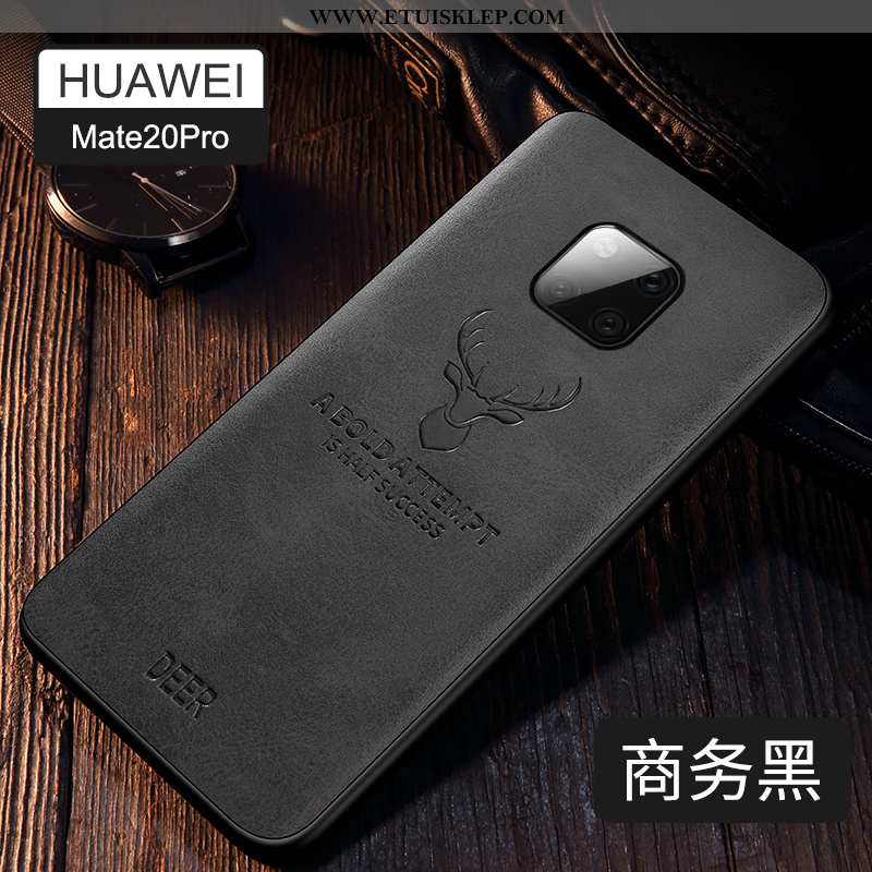 Etui Huawei Mate 20 Pro Wzór Skóra Cienkie Anti-fall Ochraniacz Silikonowe Na Sprzedaż