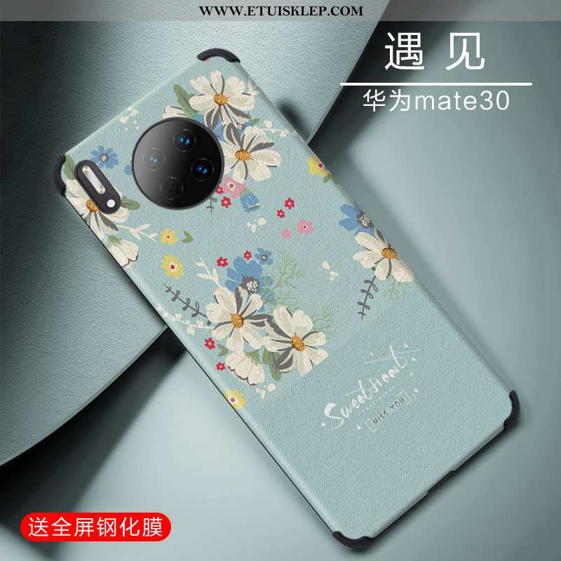 Etui Huawei Mate 30 Kreatywne Futerał Lekkie Nubuku Cienkie Osobowość Niebieski Na Sprzedaż