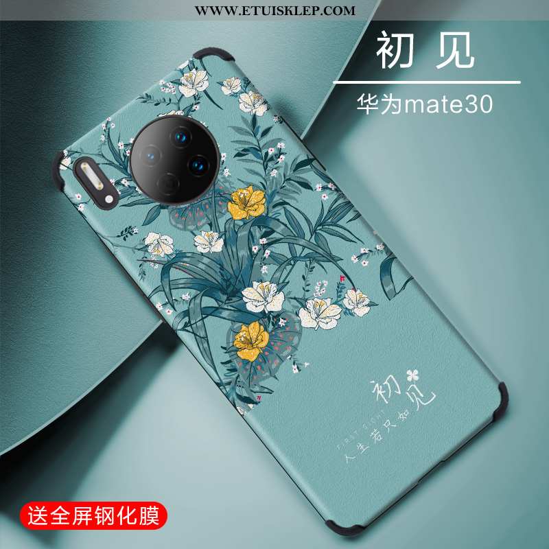 Etui Huawei Mate 30 Kreatywne Futerał Lekkie Nubuku Cienkie Osobowość Niebieski Na Sprzedaż
