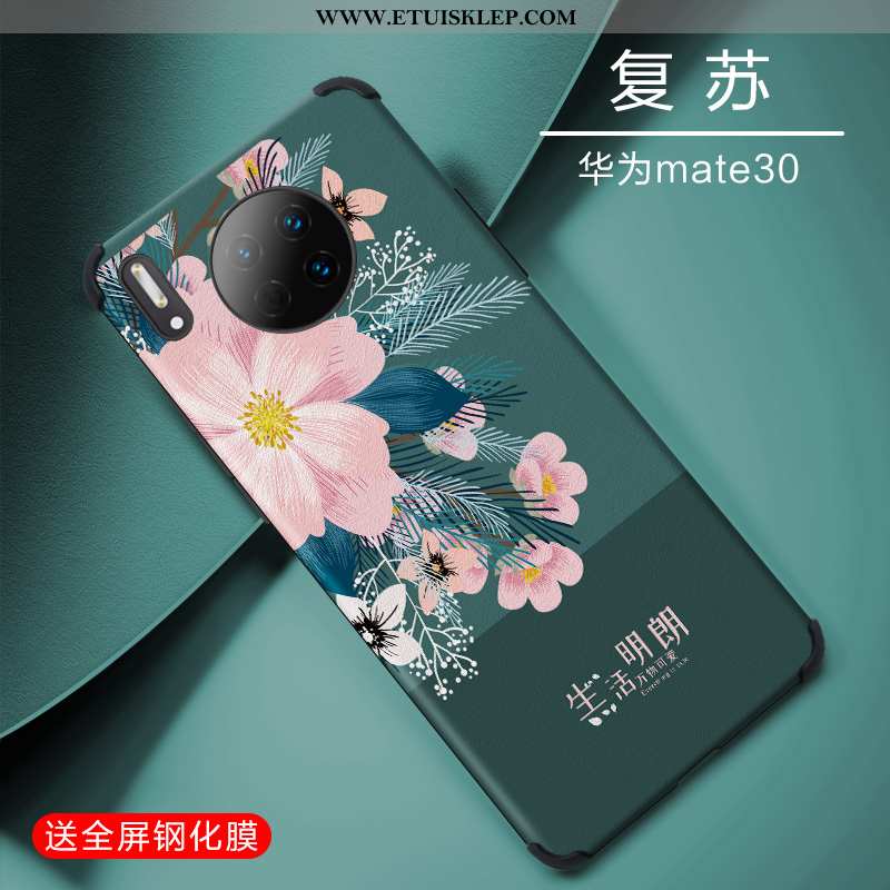 Etui Huawei Mate 30 Kreatywne Futerał Lekkie Nubuku Cienkie Osobowość Niebieski Na Sprzedaż