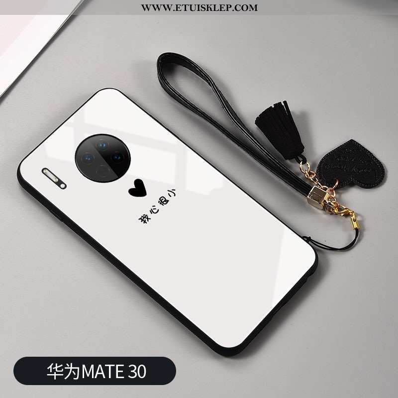 Etui Huawei Mate 30 Moda Wiatr Świeży Czerwony Netto Szkło Jasny Telefon Komórkowy Sklep
