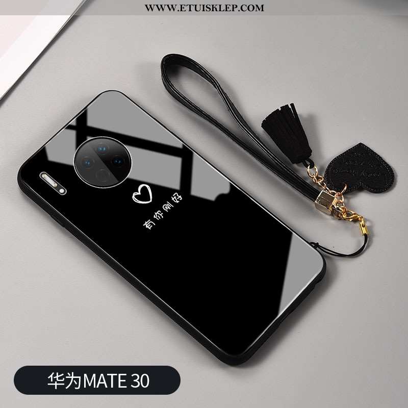Etui Huawei Mate 30 Moda Wiatr Świeży Czerwony Netto Szkło Jasny Telefon Komórkowy Sklep