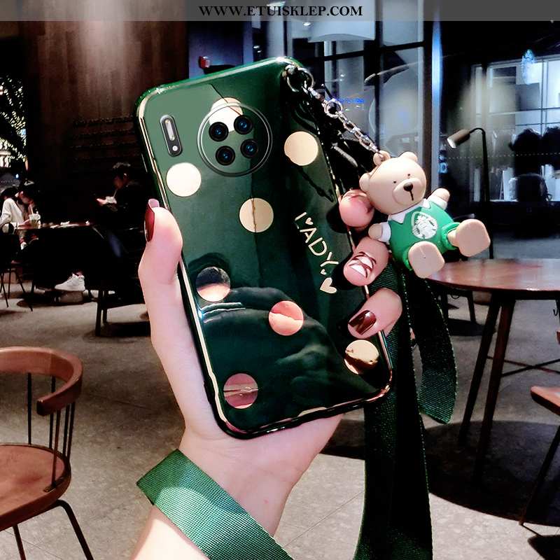 Etui Huawei Mate 30 Pro Cienkie Wysoki Koniec Silikonowe Zielony Trendy Anti-fall Nowy Tanie