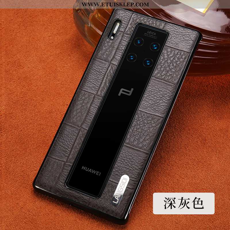 Etui Huawei Mate 30 Rs Skóra Skórzane Prawdziwa Skóra Telefon Komórkowy All Inclusive Wysoki Koniec 