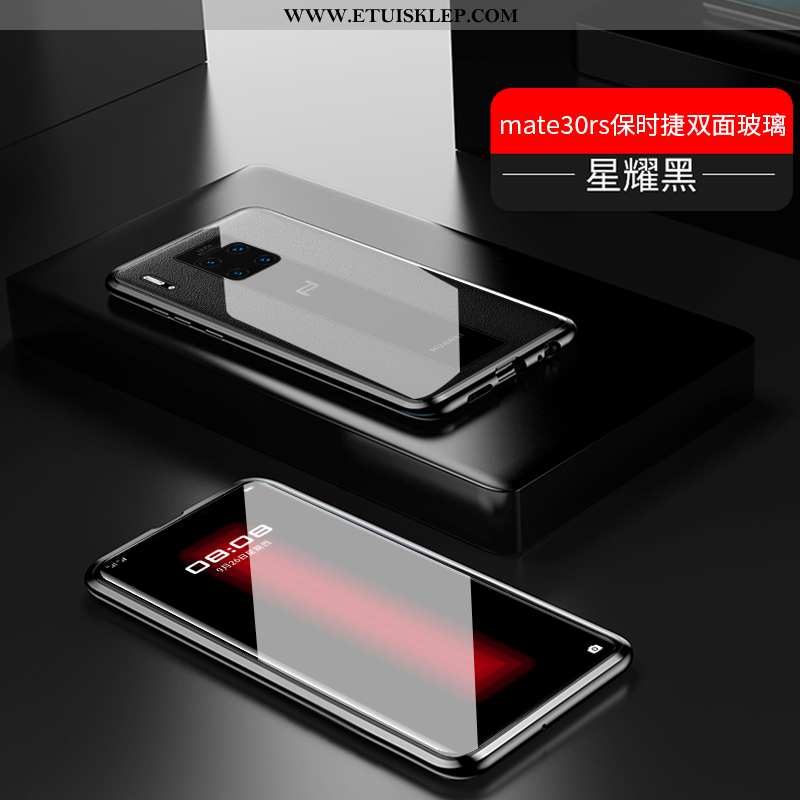 Etui Huawei Mate 30 Rs Szkło Czerwony Futerał Dwustronny Telefon Komórkowy Wysoki Koniec Metal Sklep