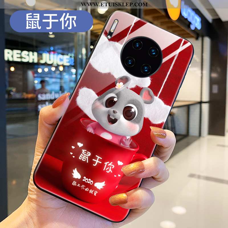 Etui Huawei Mate 30 Szkło Futerał Telefon Komórkowy Czerwony Rat Nowy Oferta