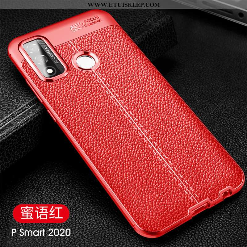 Etui Huawei P Smart 2020 Ochraniacz Lekkie Anti-fall All Inclusive Czarny Biznes Dyskont