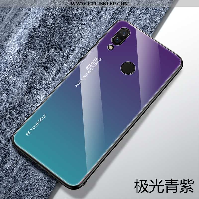 Etui Huawei P Smart+ Osobowość Szkło Trendy Anti-fall All Inclusive Silikonowe Gradient Kupię