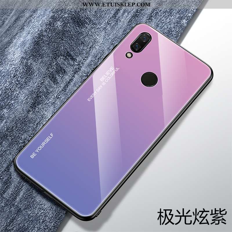 Etui Huawei P Smart+ Osobowość Szkło Trendy Anti-fall All Inclusive Silikonowe Gradient Kupię