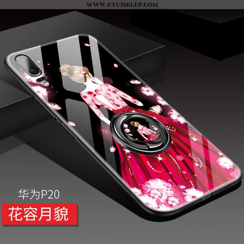 Etui Huawei P20 Kreatywne Telefon Komórkowy Wysoki Koniec Czerwony Netto Wspornik Czerwony Osobowość