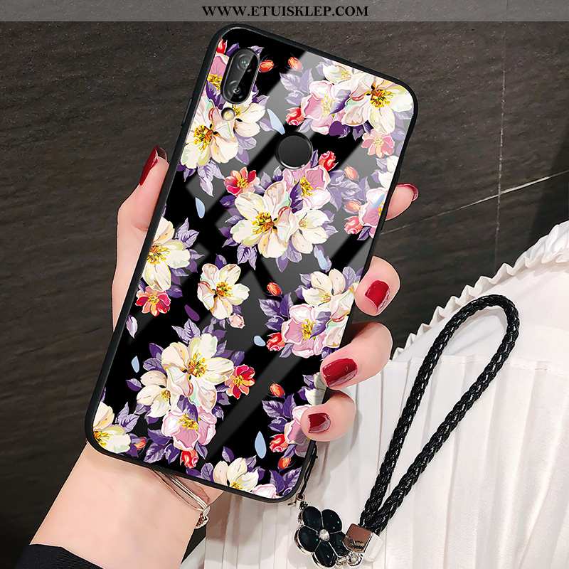Etui Huawei P20 Lite Szkło All Inclusive Kwiaty Trendy Słonecznik Futerał Silikonowe Na Sprzedaż