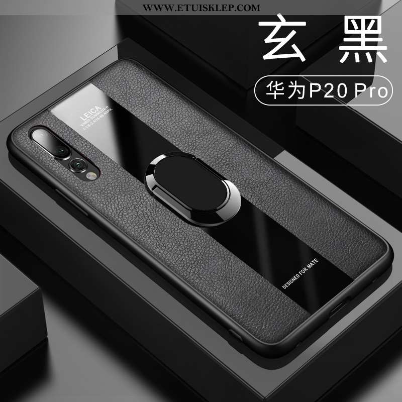 Etui Huawei P20 Pro Cienkie Szkło Trendy Kreatywne Pu Super Zielony Tani