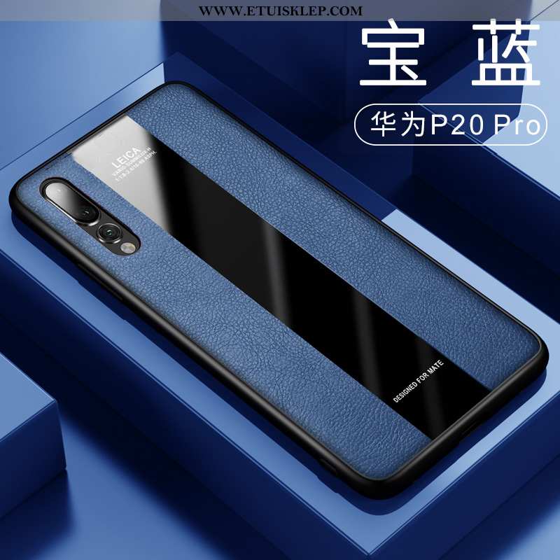 Etui Huawei P20 Pro Cienkie Szkło Trendy Kreatywne Pu Super Zielony Tani