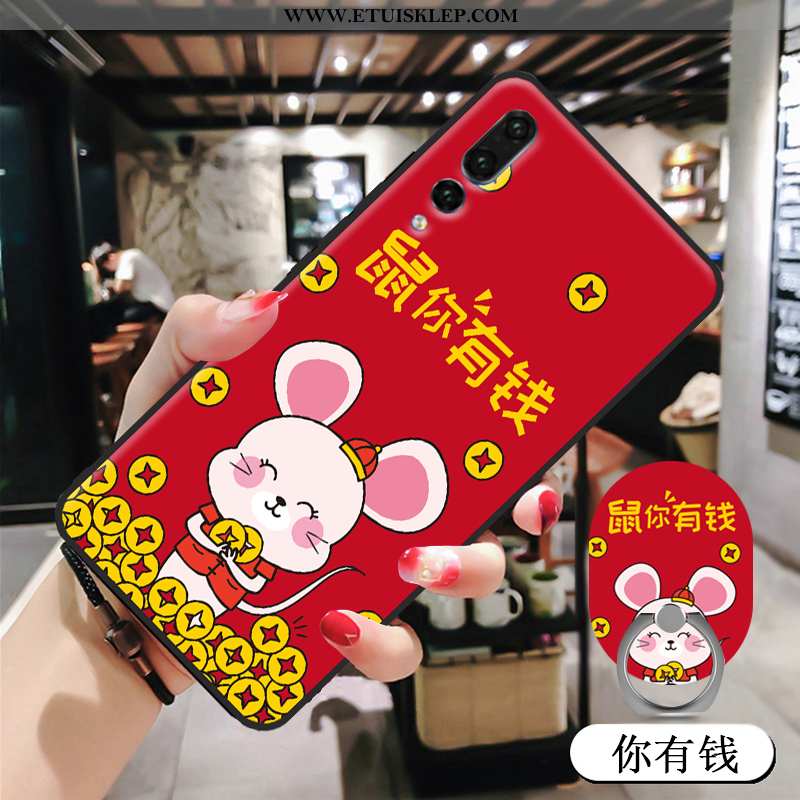 Etui Huawei P20 Pro Kreskówka Futerał Kolor Nowy Telefon Komórkowy Różowe Szkło Hartowane Tanie