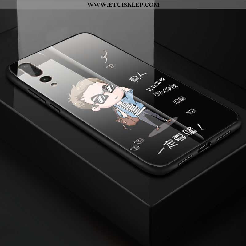 Etui Huawei P20 Pro Szkło Kreatywne Futerał Telefon Komórkowy Trudno Miękki Ochraniacz Online