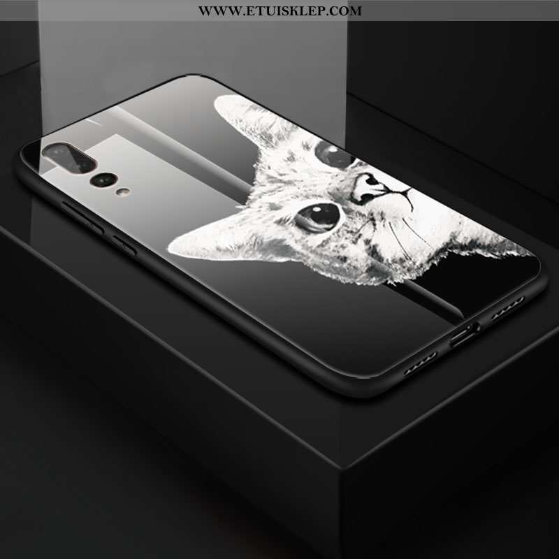 Etui Huawei P20 Pro Szkło Kreatywne Futerał Telefon Komórkowy Trudno Miękki Ochraniacz Online