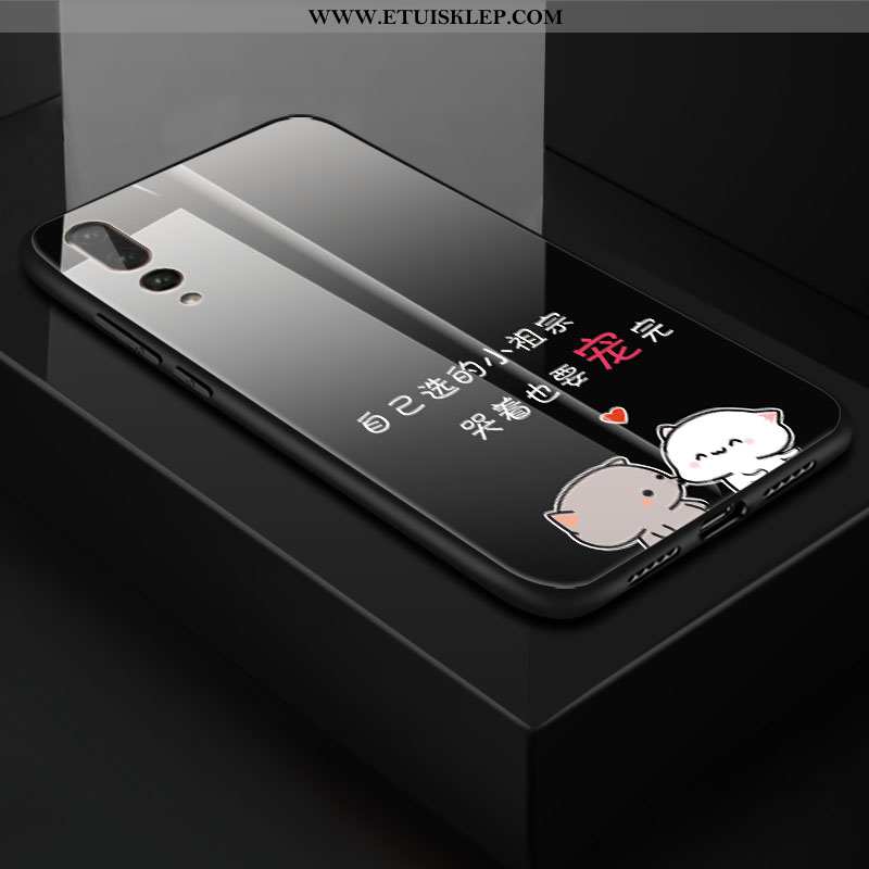 Etui Huawei P20 Pro Szkło Kreatywne Futerał Telefon Komórkowy Trudno Miękki Ochraniacz Online