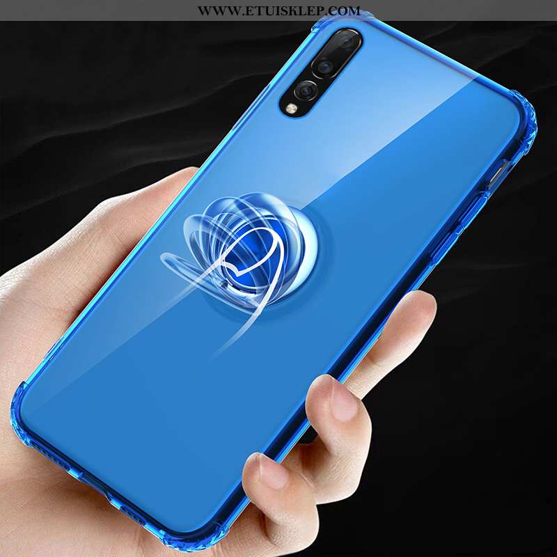 Etui Huawei P20 Pro Trendy Klamra Telefon Komórkowy Balon Ring Przezroczysty Anti-fall Na Sprzedaż