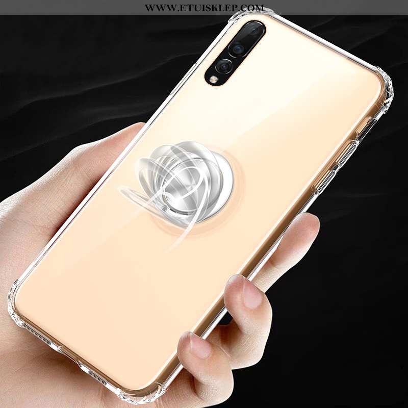 Etui Huawei P20 Pro Trendy Klamra Telefon Komórkowy Balon Ring Przezroczysty Anti-fall Na Sprzedaż