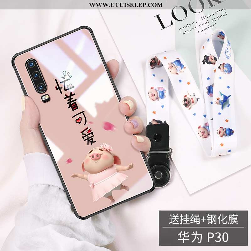 Etui Huawei P30 Kreskówka Czerwony Netto Anti-fall Cienkie Trendy Super Na Sprzedaż