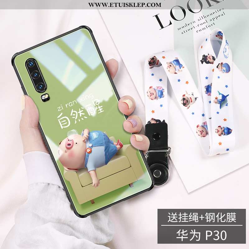 Etui Huawei P30 Kreskówka Czerwony Netto Anti-fall Cienkie Trendy Super Na Sprzedaż