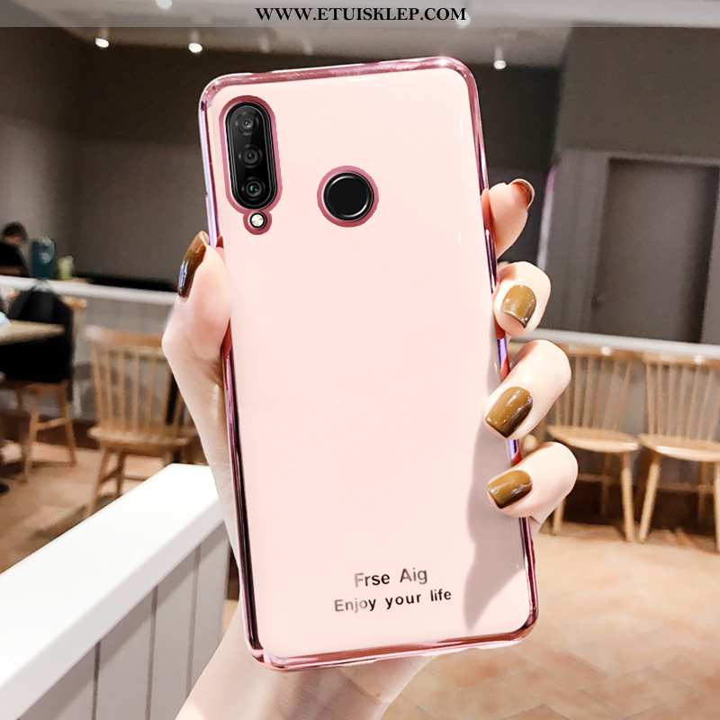 Etui Huawei P30 Lite Silikonowe Bydło Poszycie All Inclusive Różowe Zielony Nowy Sklep