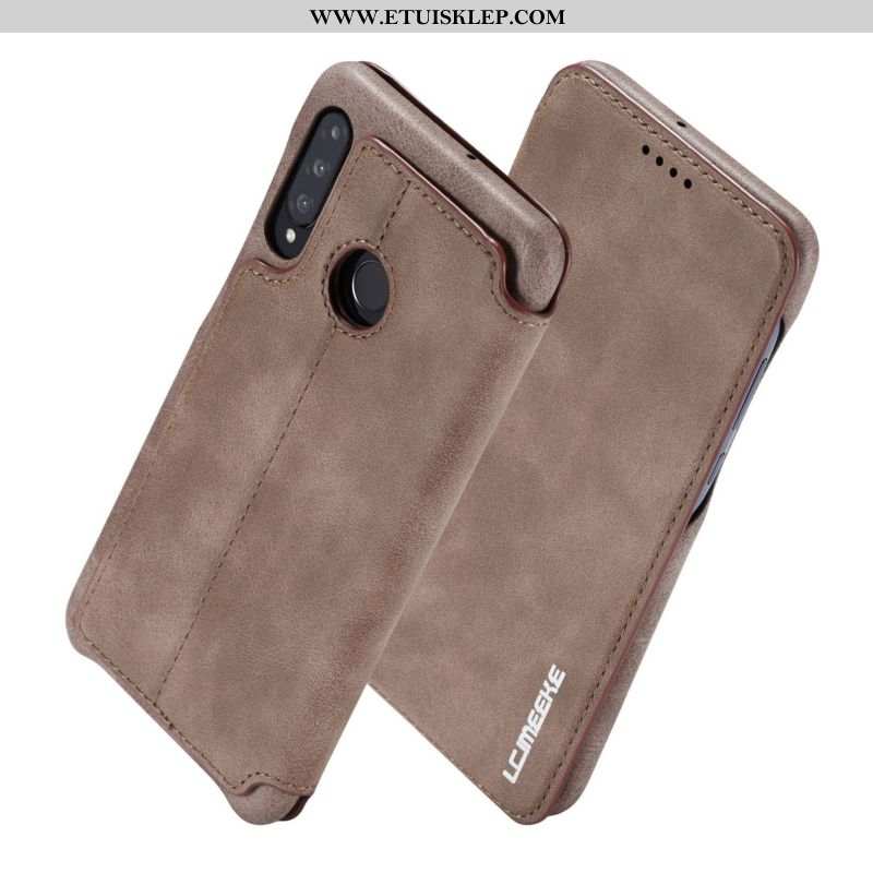 Etui Huawei P30 Lite Skórzane Futerał Khaki Telefon Komórkowy Filmy Anti-fall Młodzież Sprzedam