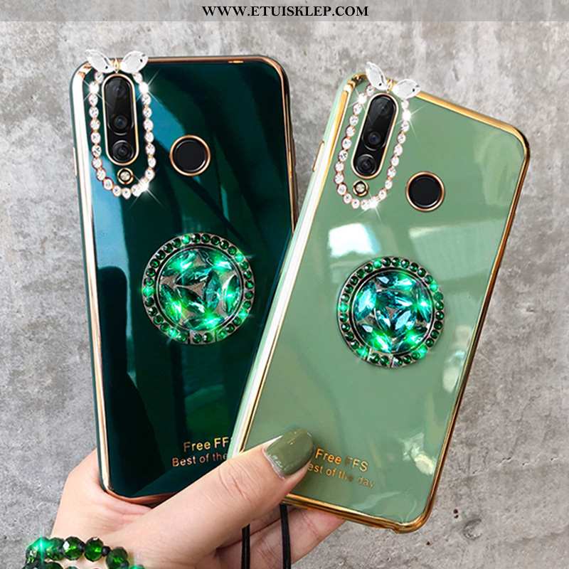 Etui Huawei P30 Lite Trendy Anti-fall Zielony All Inclusive Telefon Komórkowy Silikonowe Osobowość S