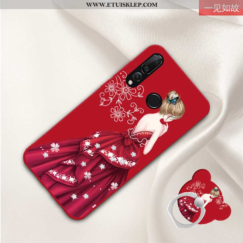 Etui Huawei P30 Lite Xl Nubuku Telefon Komórkowy Trendy Futerał Ochraniacz Kreskówka Czarny Oferta