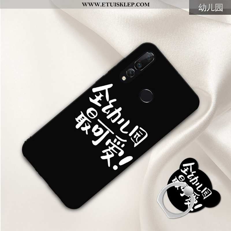 Etui Huawei P30 Lite Xl Nubuku Telefon Komórkowy Trendy Futerał Ochraniacz Kreskówka Czarny Oferta