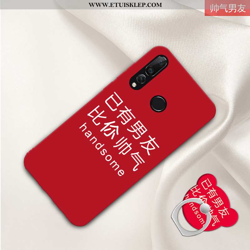 Etui Huawei P30 Lite Xl Nubuku Telefon Komórkowy Trendy Futerał Ochraniacz Kreskówka Czarny Oferta