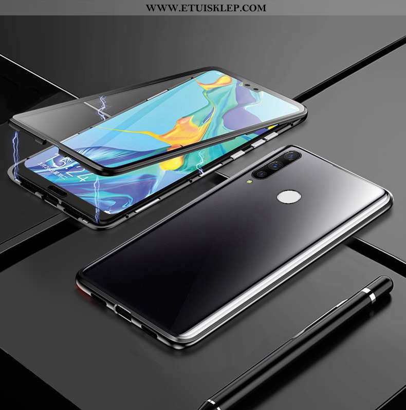 Etui Huawei P30 Lite Xl Ochraniacz Czarny Futerał Dwustronny Metal Telefon Komórkowy Cienkie Kup