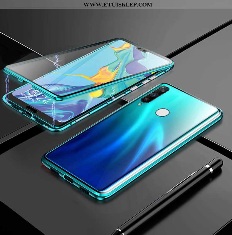 Etui Huawei P30 Lite Xl Ochraniacz Czarny Futerał Dwustronny Metal Telefon Komórkowy Cienkie Kup