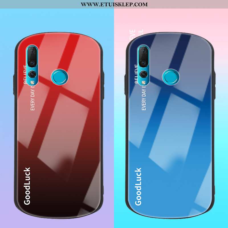 Etui Huawei P30 Lite Xl Super Gradient Futerał Anti-fall Czerwony Trudno Sklep