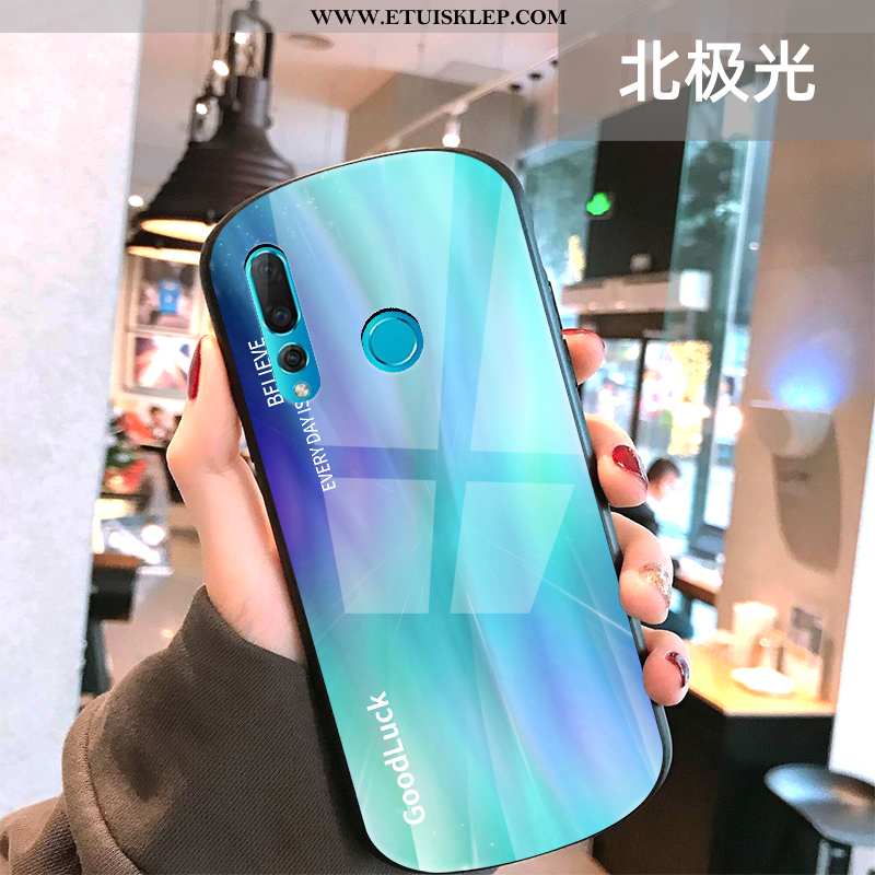 Etui Huawei P30 Lite Xl Super Gradient Futerał Anti-fall Czerwony Trudno Sklep