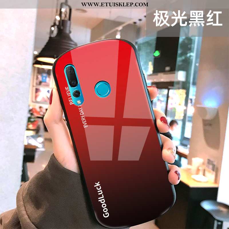 Etui Huawei P30 Lite Xl Super Gradient Futerał Anti-fall Czerwony Trudno Sklep