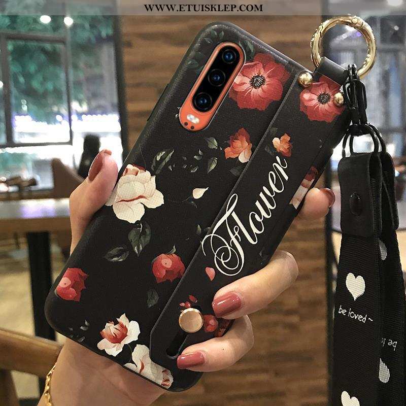 Etui Huawei P30 Miękki Wiszące Ozdoby Telefon Komórkowy Kwiaty Trendy Świeży Mały Tanie