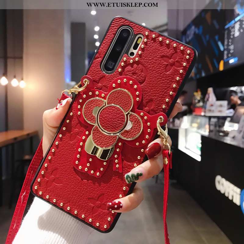 Etui Huawei P30 Pro Kreatywne Czerwony Netto Luksusowy Czerwony Skórzane Osobowość Wysoki Koniec Kup