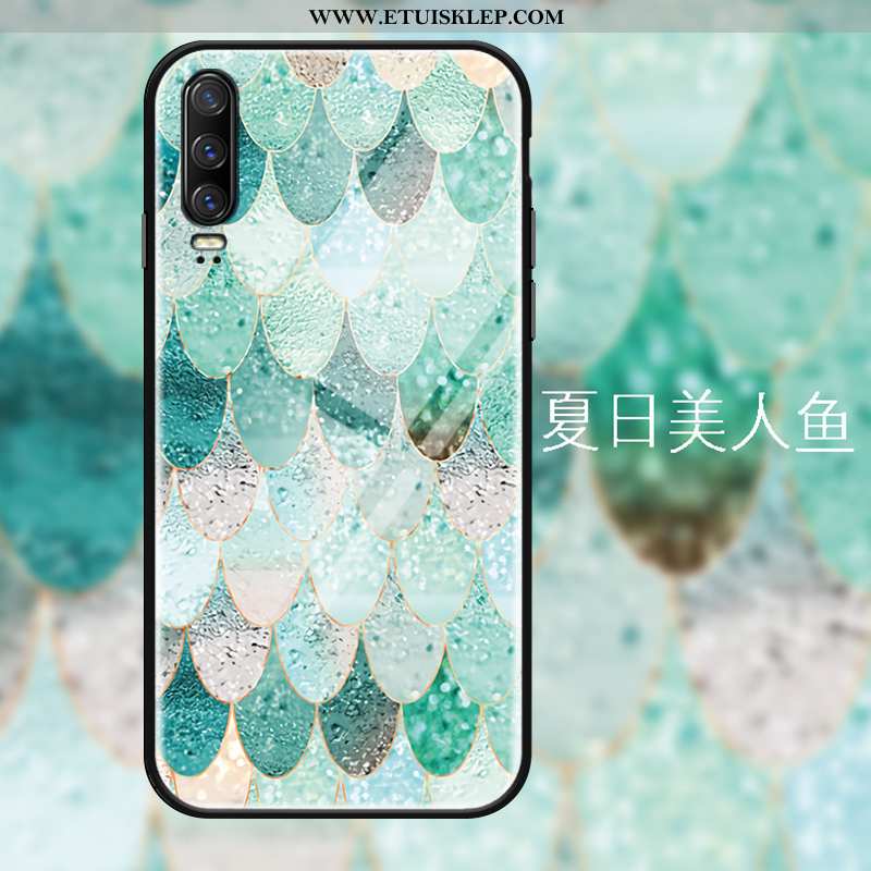 Etui Huawei P30 Szkło Szkło Hartowane Futerał Lustro Kreatywne Luksusowy Anti-fall Tanie