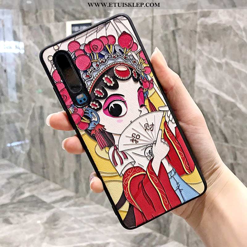 Etui Huawei P30 Trendy Chiński Styl Telefon Komórkowy Wiatr Czerwony Dramat Kreskówka Tani