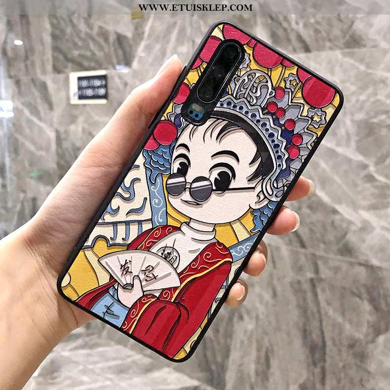 Etui Huawei P30 Trendy Chiński Styl Telefon Komórkowy Wiatr Czerwony Dramat Kreskówka Tani