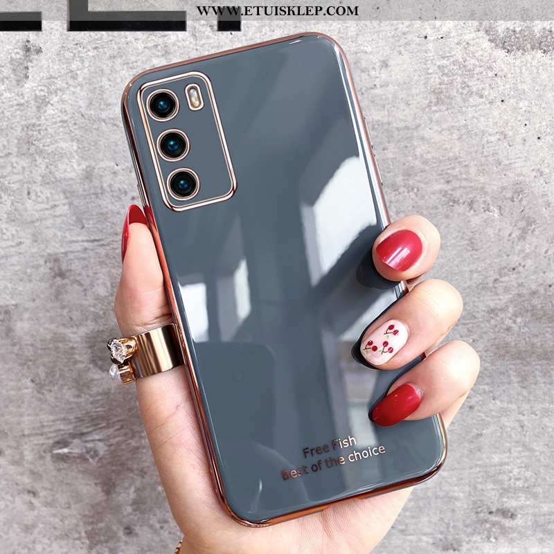 Etui Huawei P40 Cienkie All Inclusive Silikonowe Czerwony Netto Anti-fall Super Kupię