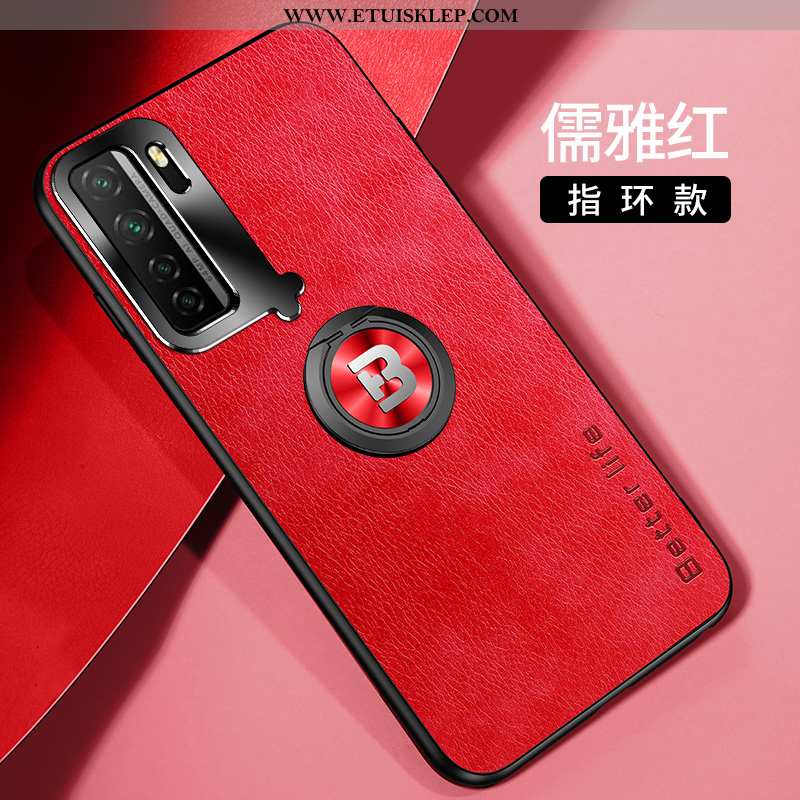 Etui Huawei P40 Lite 5g Miękki Wzór Zielony Czerwony Netto All Inclusive Metal Na Sprzedaż