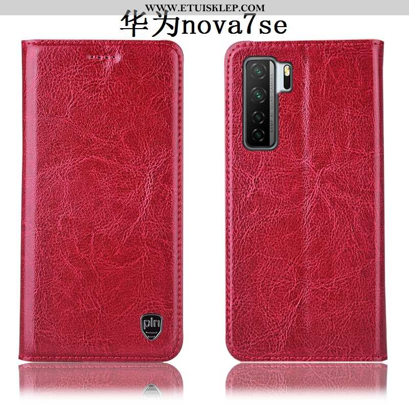 Etui Huawei P40 Lite 5g Wzór Anti-fall All Inclusive Telefon Komórkowy Czerwony Futerał Tani