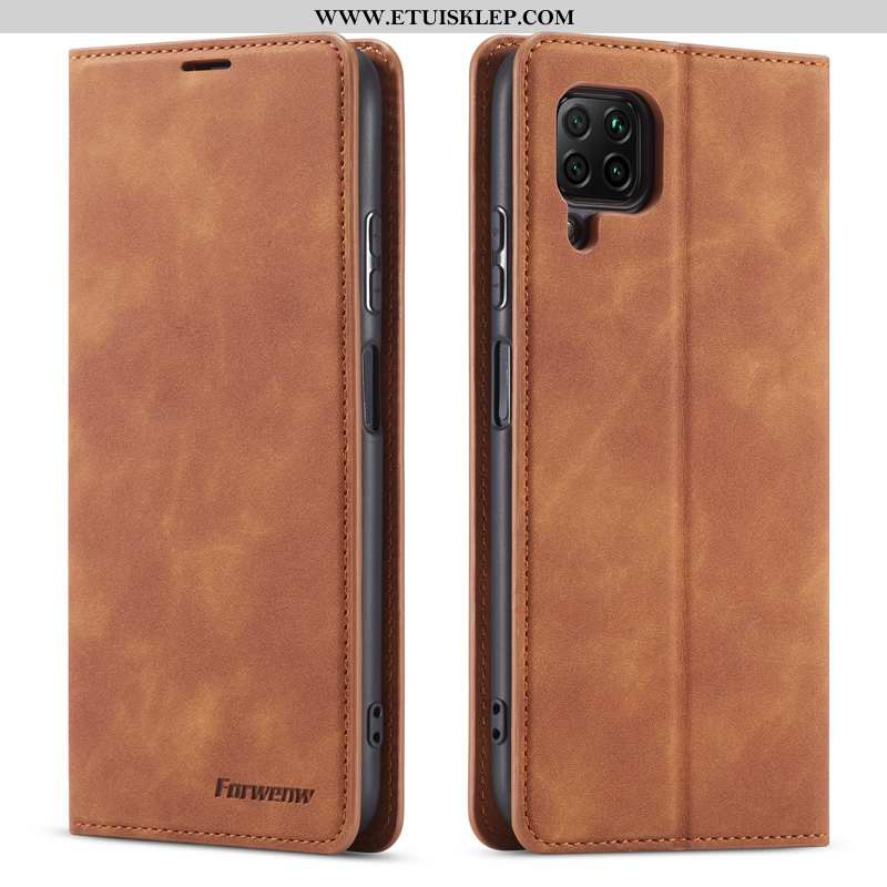 Etui Huawei P40 Lite Ochraniacz Młodzież Telefon Komórkowy Anti-fall Futerał All Inclusive Wino Czer